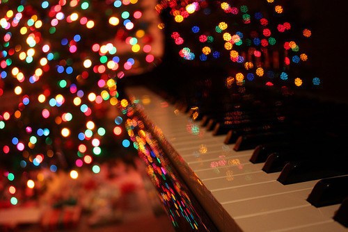Carrousel christmas piano - kerstborrel